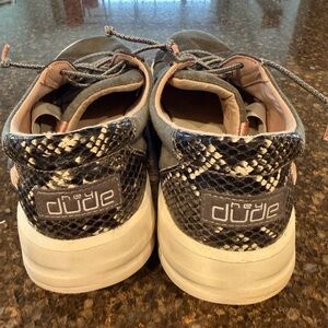 Hey Dude Women’s  Gray and Pink Casual Sneakers